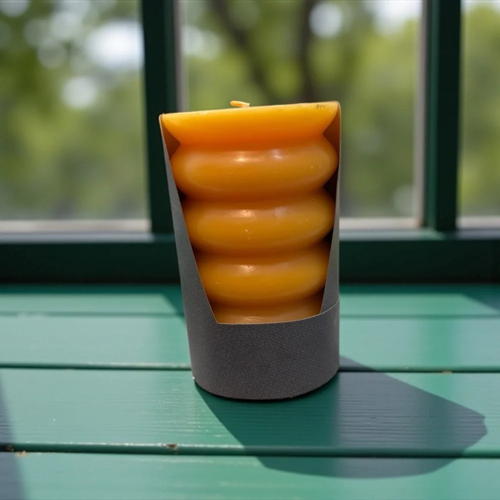Better Homes And Gardens yellow Pillar candle for Home Decor